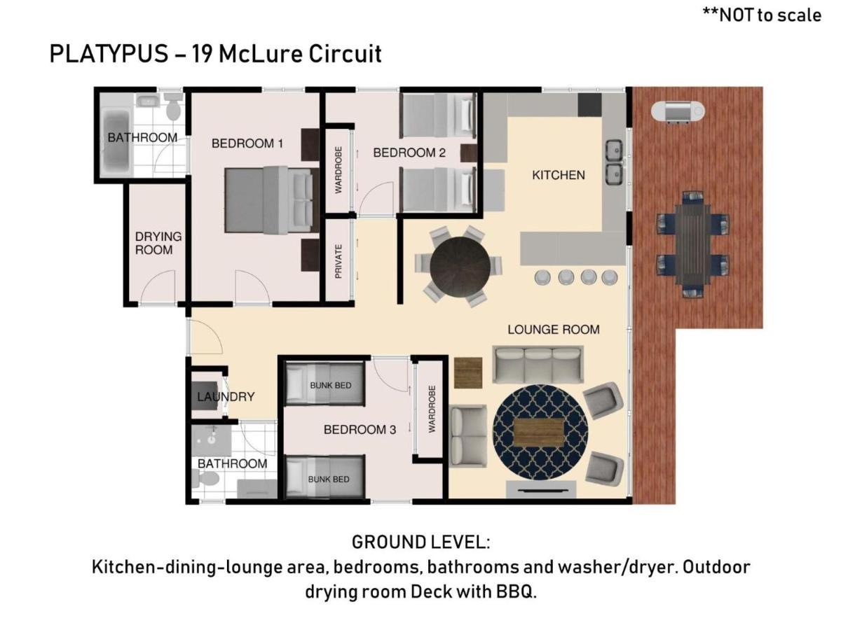 Holiday home Platypus 19 Mclure Circuit *