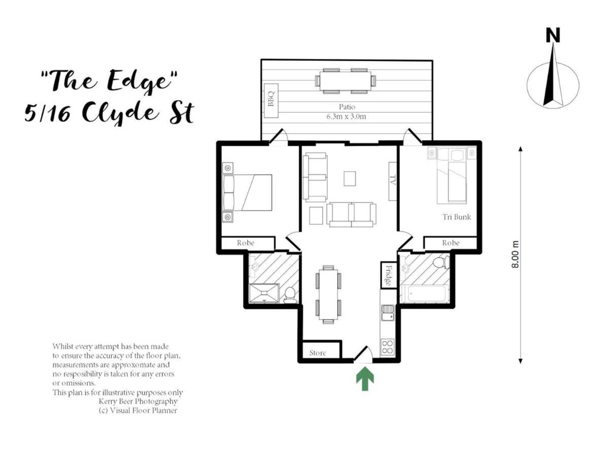 The Edge 5 - Modern 2br L Wifi L Bbq L Lrg Balcony Jindabyne