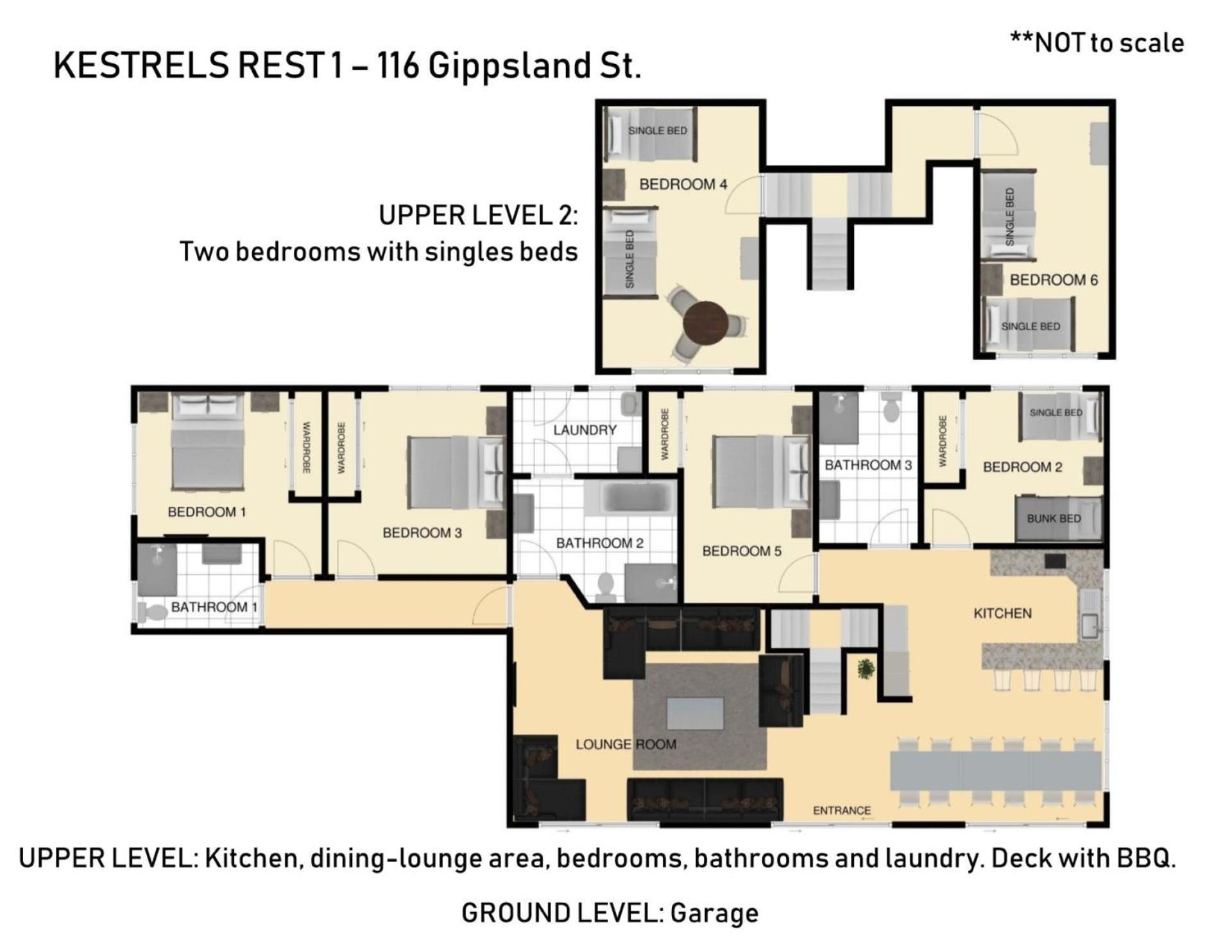 Kestrels Rest 116 Gippsland Street Holiday home