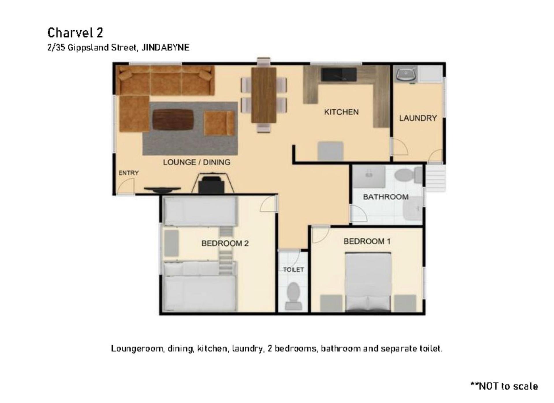 Apartment Charvel 2 35 Gippsland Street Jindabyne