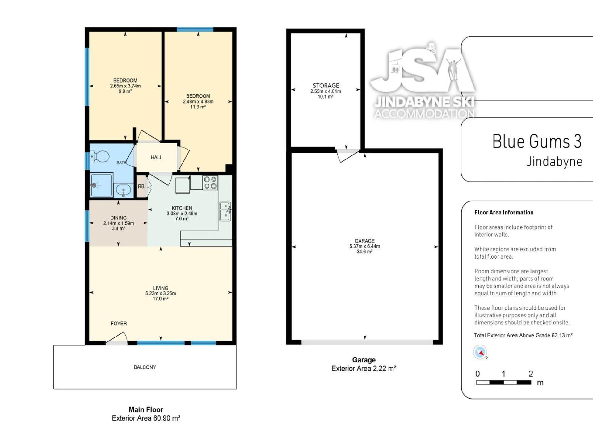Bluegums 3 - 2 Bedroom Sleeps 6 With Great Views * Jindabyne